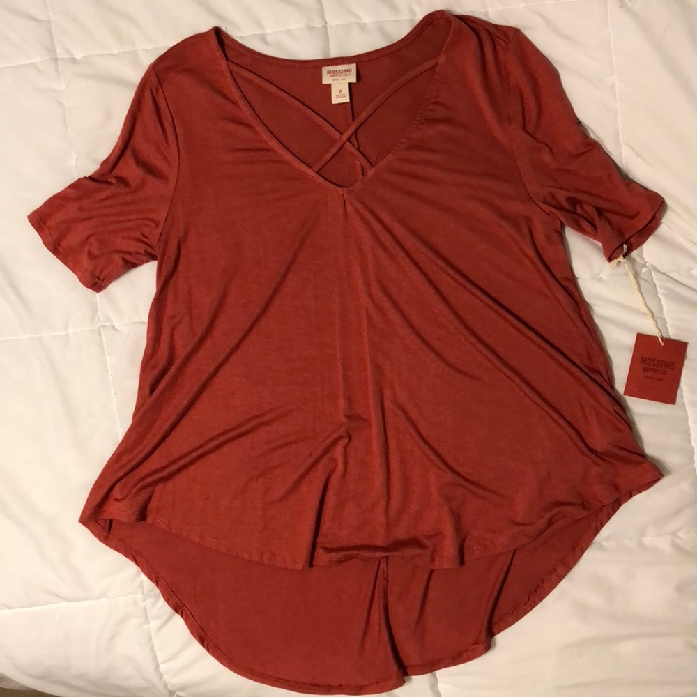 Mossimo Orange Shirt